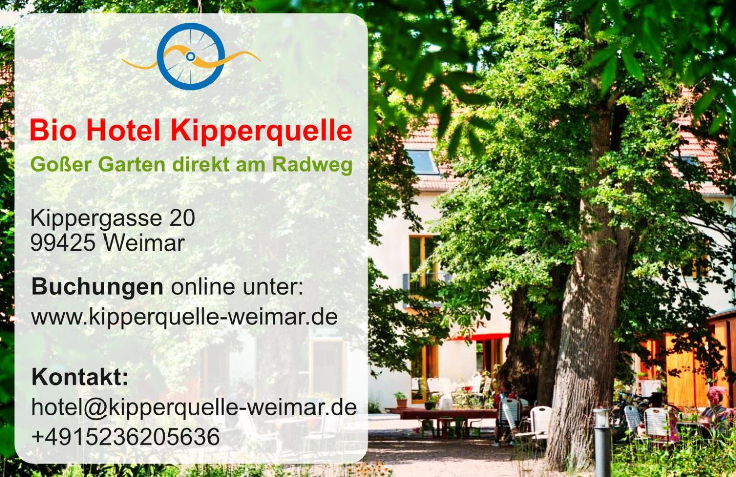 Bio Hotel Kipperquelle Weimar  Eksteriør billede